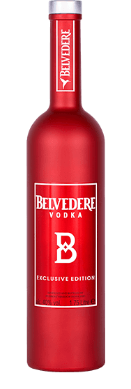 Bottle of Ushuaia Limited Edition Belvedere Vodka